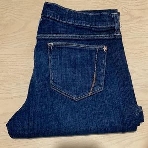 old navy cut boot jean size 10